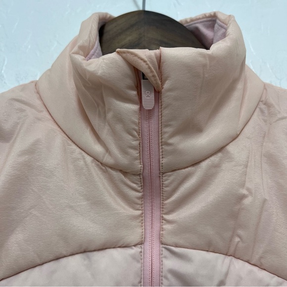 Lululemon Down for It All Vest Pink Mist Size 4 - Picture 6 of 13